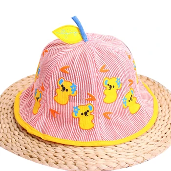 

6-24 M Newborn Baby Girls Cute Hat Cartoon Round Skullies Beanies 444-48 cm