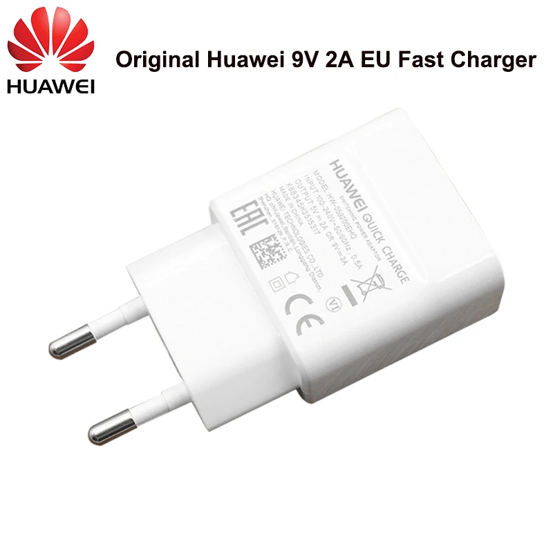 Huawei 9V2A EU Fast charger QC2.0 Quick Charge Adapter Micro USB/Type C Cable For Mate 7 8 10Lite P8 P9 Honor 9 | Мобильные телефоны