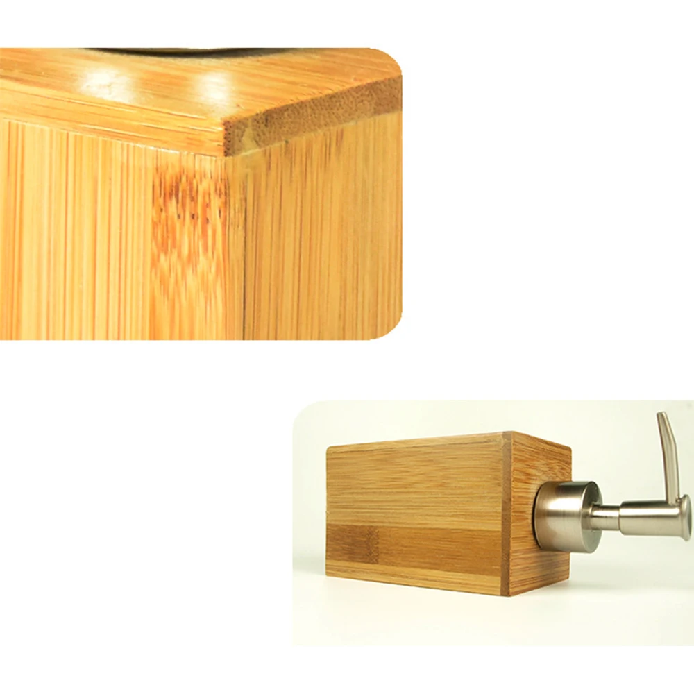 Диспенсер для мыла бытовой Bamboo ванная комната дезинфицирующее средство для рук Пресс-бутылка ресторан отель лосьон жидкое мыло диспенсер для ванной комнаты