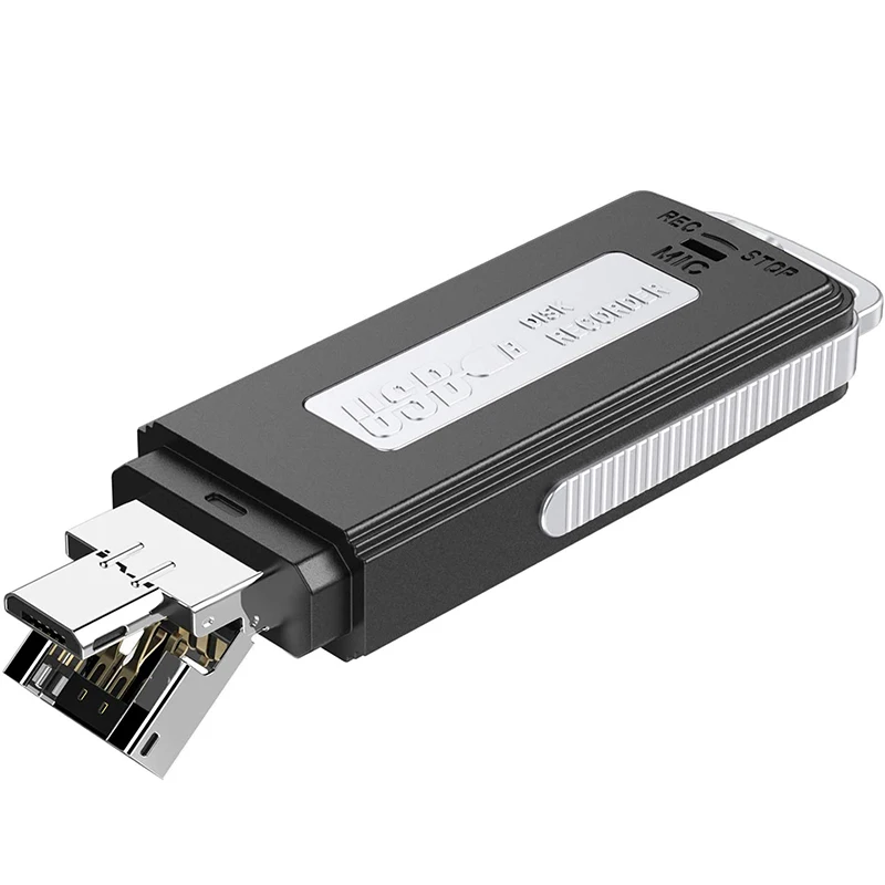 16 Гб USB диктофон мини звук аудио рекордер для лекции встречи Карманный