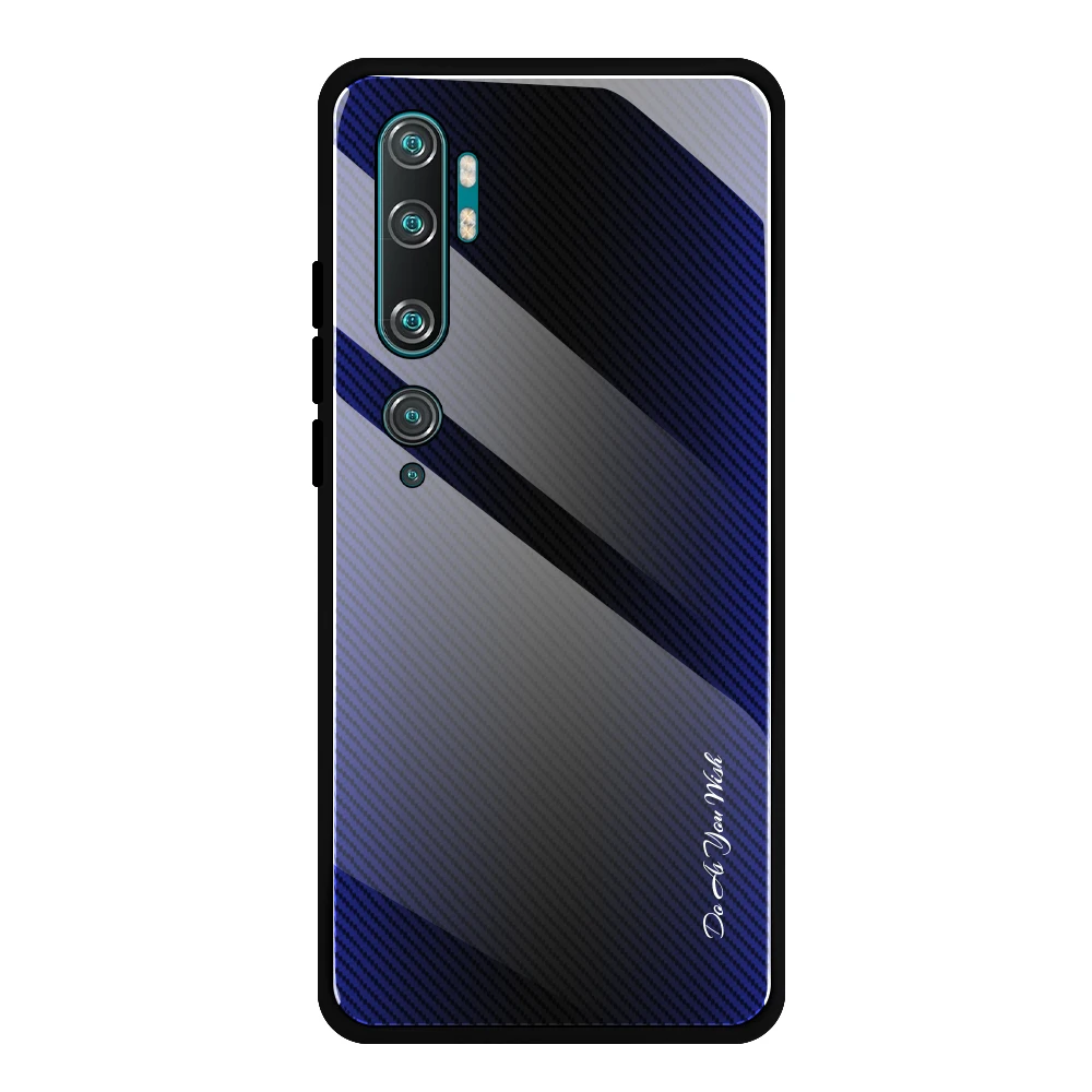 Для Xiaomi Mi CC9 Pro Чехол из закаленного стекла с градиентом для Xiaomi Mi Note 10 Pro Чехол - Цвет: 03