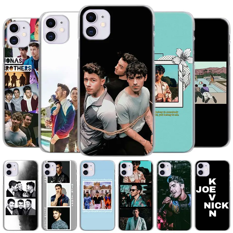 Jonas Brothers чехлы для телефонов Apple iPhone 11 Pro Max X XR XS MAX 11 Pro 7 8 6 6s Plus 5 5S SE жесткий чехол