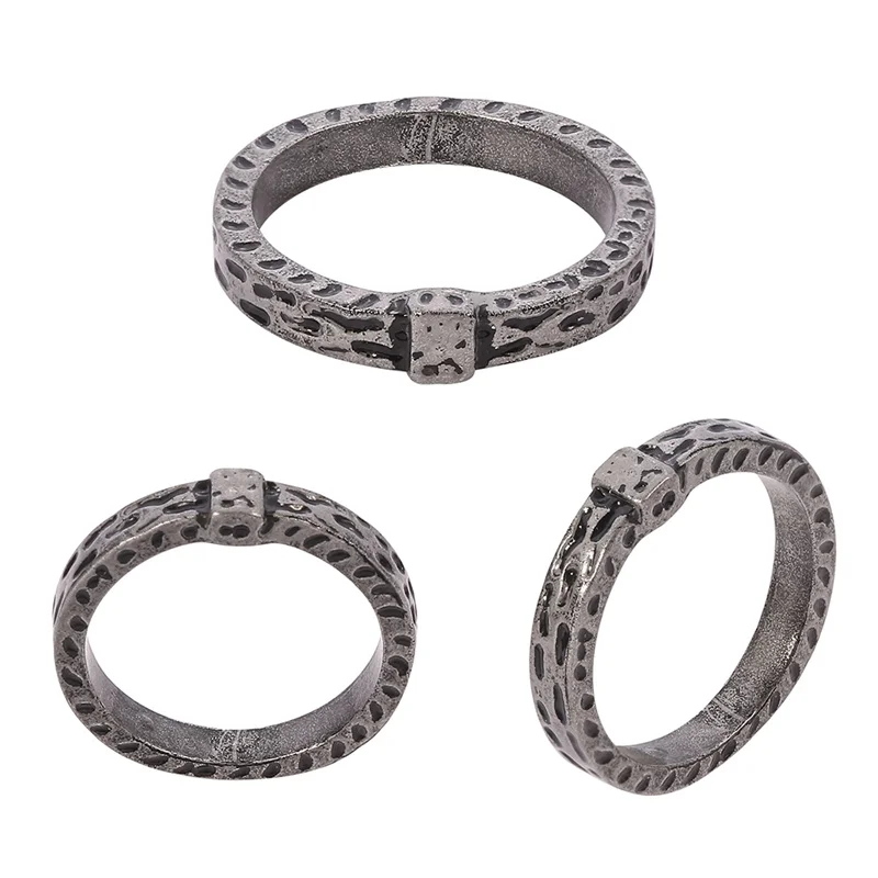 Vintage Temperament Jewelry A Rings Outlander Themed Charm Rings Handmade Retro Wristhand Chain For Women Men Fans Gift 1