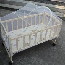 Детская кроватка сетка москитные сетки Складная летняя детская арочные москитные сетки переносная люлька сетка для младенцев детская колыбель