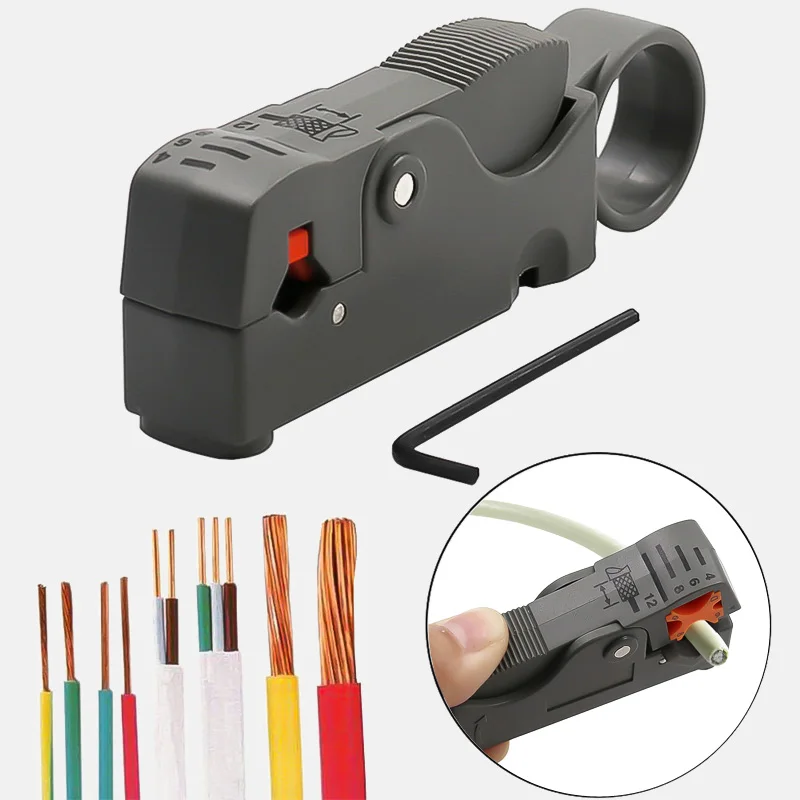 Многофункциональный проводной автоматический инструмент для зачистки плоскогубцев инструмент для зачистки проводов обжимной инструмент с шестигранным ключом