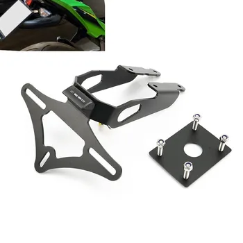 

Motorcycle License Plate Holder Bracket Frame For Kawasaki Z650 Z 650 Ninja 650 2017 2018 Led Light Tail Tidy Fender Eliminator