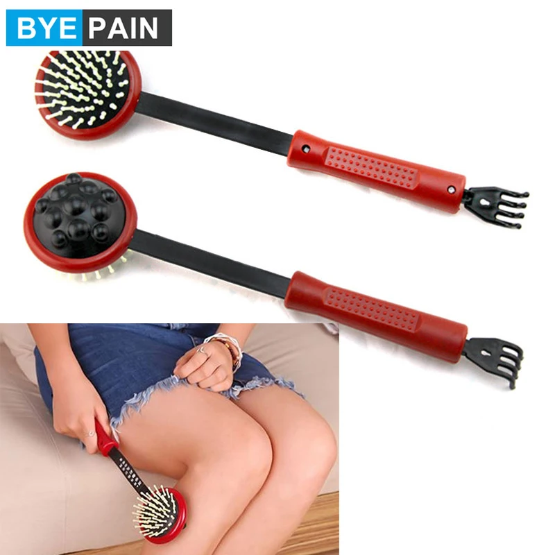 BYEPAIN Body Massage Knock Hammer Stress Release Comb Massager Neck Arm Back Scratcher Relaxing Health Care