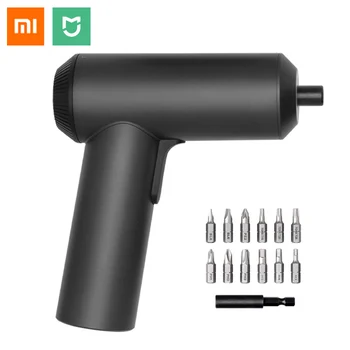 

Original Xiaomi Mijia Cordless Rechargeable Electric Screwdriver With 12Pcs S2 Screw Bits 5N.m Electric Screw Driver Storage Box
