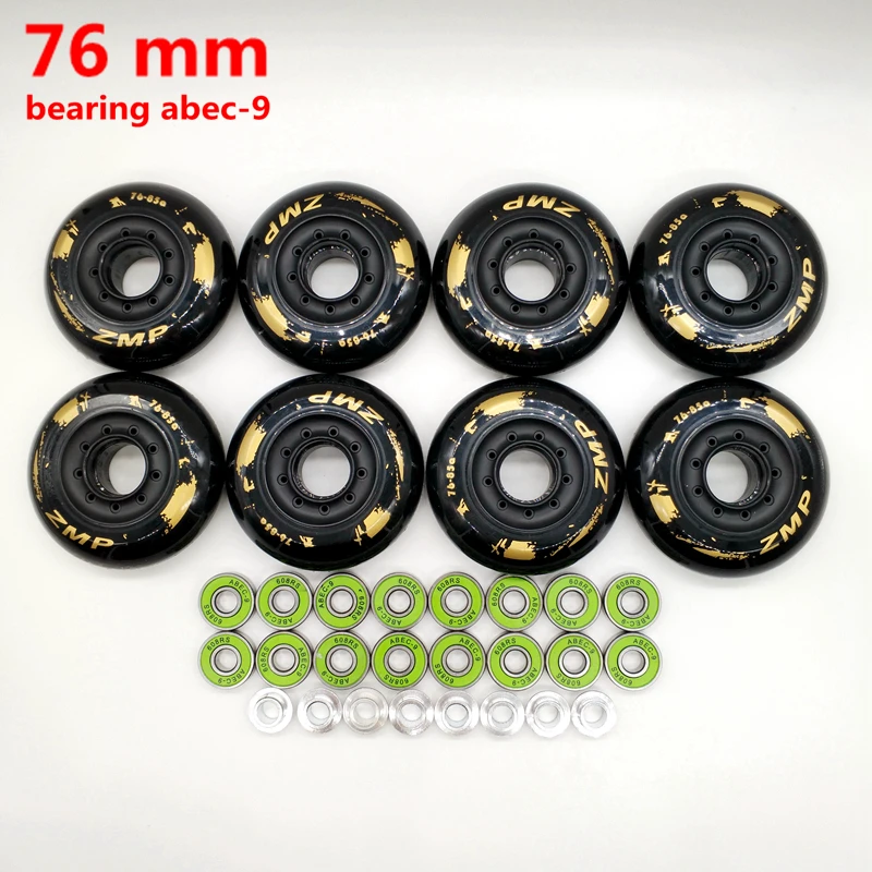 Роликовое колесо роликовое черное белое полиуретановое 85A 72 мм 76 80 мм|wheel skate|wheels