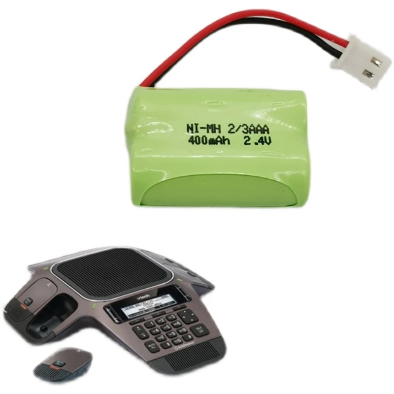 2.4v 2/3AAA 400mah Cordless Phone Ni-MH Battery Pack 5264 2PIN Obverse or Reverse Connector 23AAA Batteries