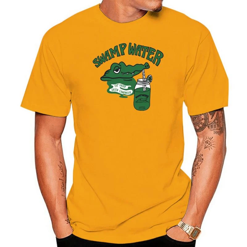 Swamp Water Alligator porté par Joey Ramone Punk Rétro T Shirt 459