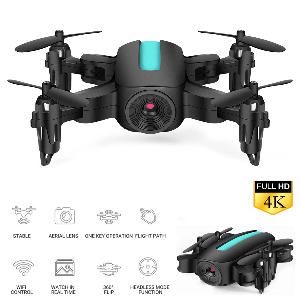 A2 2020 Новый мини-Дрон с разрешением 4K Камера Wi-Fi FPV воздушный Давление высота
