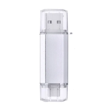 

1 piece New USB 2.0 32GB Type C Compitable For Android Mobile Cell Phone Flash Drive Disk Memory Storage Stick Pen U Disk