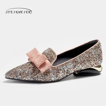 

Women Genuine leather brogue casual designer vintage Retro lady flats shoes handmade oxford shoes for women purple 2020