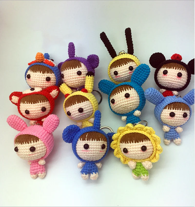Кролик красный Али Пикачу Подсолнух сердитая птица слон пчела куклы брелок