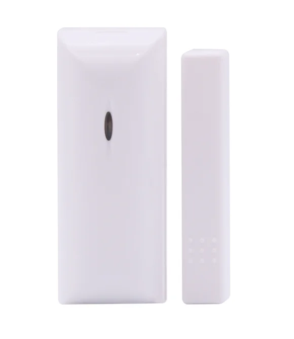 Interruptor de contacto magnético inalámbrico para puerta, alarma de apertura/cierre Compatible con sistemas de alarma Meian, MD-210R, 433/868MHz