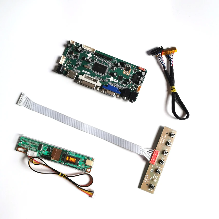 For LP154W01-TLAG/TLAH 15.4" 1280*800 VGA HDMI DVI M.NT68676 screen controller drive board CCFL LVDS 30Pin LCD monitor panel Kit