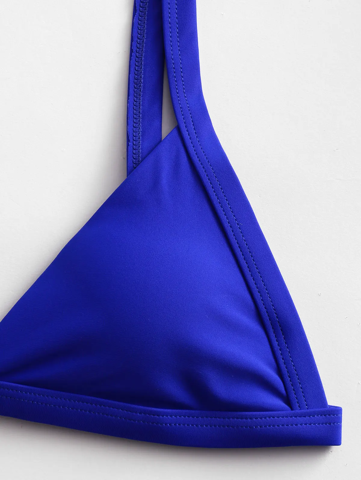 ZAFUL одноцветное бикини с высокой посадкой купальник для женщин без косточек на