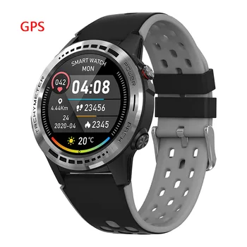 

T-VICTER 2020 360mah Battery GPS Smart Watch Men Sport Fitness Tracker Alititude Breathe Waterproof Smartwatch Reloj Inteligente