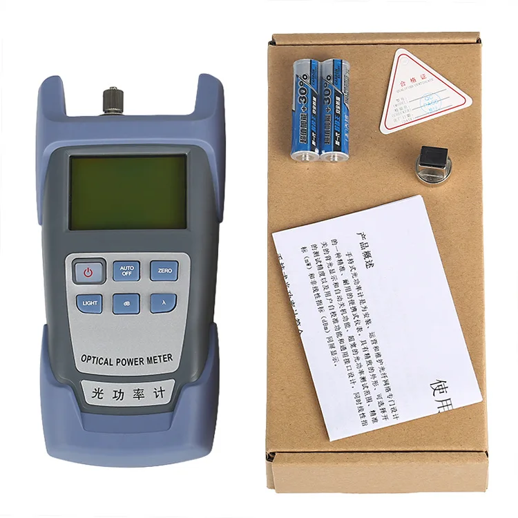 FTTH Fiber Optical Power Meter with visual fault locator Fiber Optical Cable Tester 70dBm 3dBm SC 5
