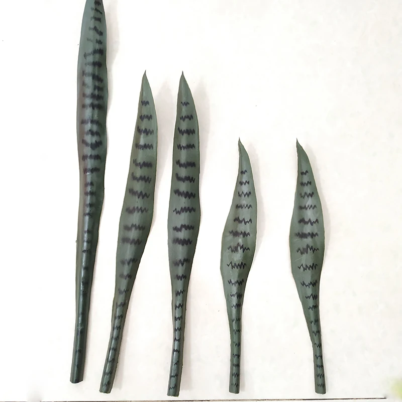 Искусственный суккулент Agave монолитные тропические листья ветка пустынные растения Sansevieria Trifasciata Prain домашний Декор Искусственный Бонсай