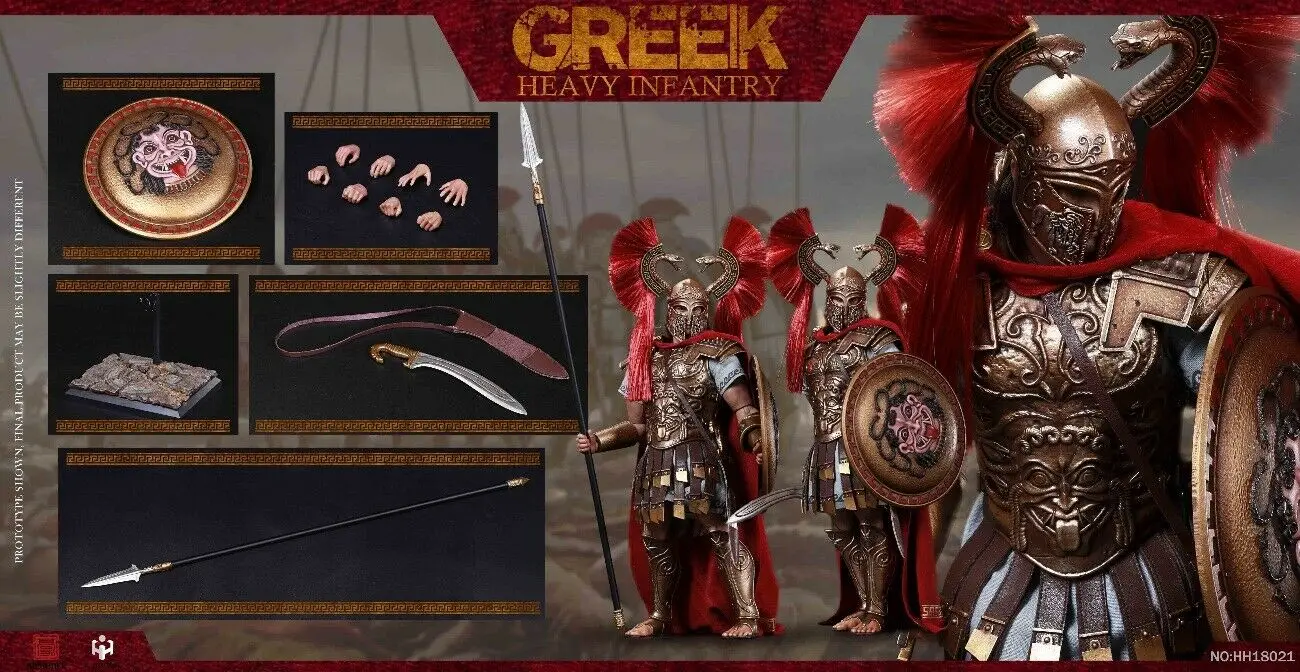 1:6 Hhmodel Haoyutoys Hh18021 Imperial Army Greek Heavy Infantry