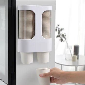 

Automatic Water Dispenser Cups Holder Disposable Cups Holder Cups Storage Shelf Sort Out Paper Cups Automatic Cups Remover