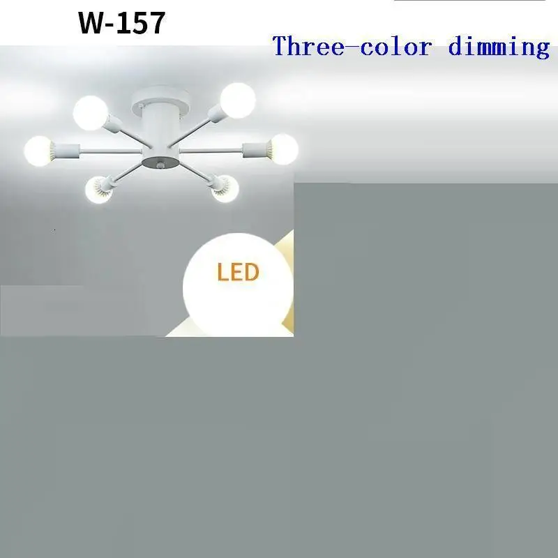 Sufitowa освещение потолка Винтаж лампа для Luminaria Plafonnier Moderne Гостиная де Lampara TECHO LED потолочный светильник