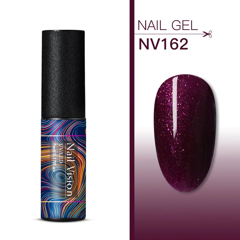 Nail Vision 5 мл УФ-набор гель-лаков для ногтей блестки замачиваются долговечный Гель-лак для ногтей маникюрный лак - Цвет: S06757