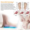 tens fisioterapia foot massager mat massageador pes muscular Electric EMS Health Care relaxation terapia fisica massage salud ► Photo 3/6