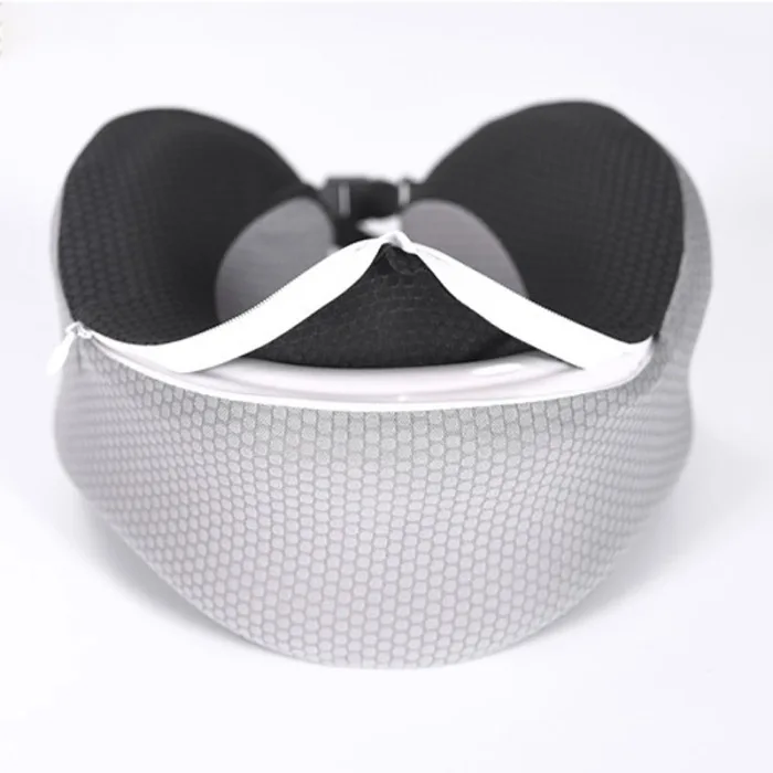 Portable Adjustable U Shape Pillow Slow Rebound Memory Foam Office Travel Car Nap Neck Pillow TB Sale