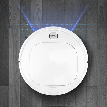 

Robot Vacuum Cleaner Home Automatic Smart Sweeping Robot USB Charging Intelligent Floor Dirt Dust Hair Cleaning Machine