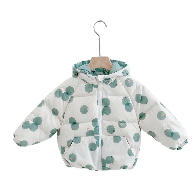 

Children's Down Coat Winter Baby Boys Girls Cotton-padded Parka & Coats Thicken Warm Long Jackets Toddler Kids Outerwear For boy