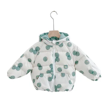 

Children's Down Coat Winter Baby Boys Girls Cotton-padded Parka & Coats Thicken Warm Long Jackets Toddler Kids Outerwear For boy