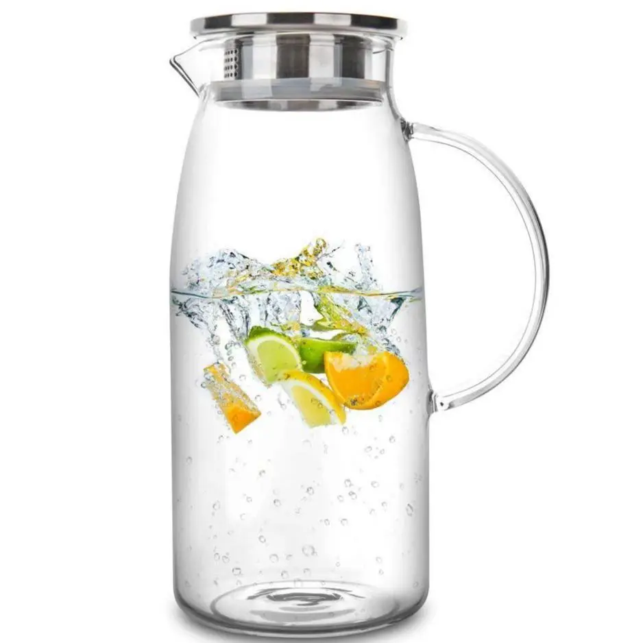 Glass Pitcher Hot/Cold Jug