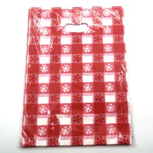 100 шт 25x35 подарочные сумки ручки пластиковый мешок для хранения одежды сумка для вечеринок упаковочный пакет для покупок Свадебные украшения