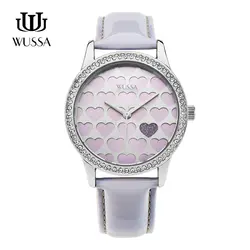 WUSSA love Серия милые модные женские кварцевые часы