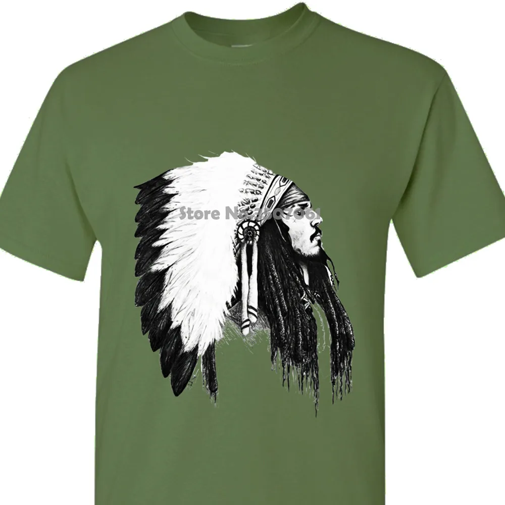

Johnny Depp T Shirt , The Lone Ranger Tee , Men's Women's All Sizes Tee Shirts Hipster O-neck coat clothes tops
