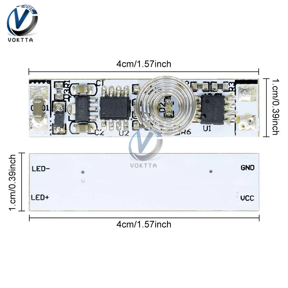 Сенсорный модуль переключения датчика 9 V-24 V 30W 3A емкостный Сенсор переключатель для Светодиодный Регулирование яркости три режима жесткий свет Управление;