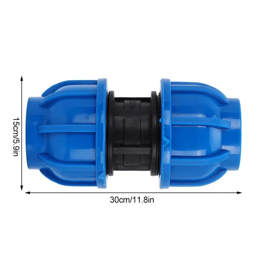 PE пластик 4 шт PE пластик 32 мм до 32 мм прямой разъем Водопровод адаптер фитинг аксессуары