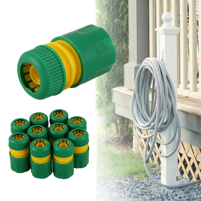 NEW-10Pcs 1/2 дюймов шланг садовый кран шланг для воды разъем Быстрое Подключение адаптера фитинг полива