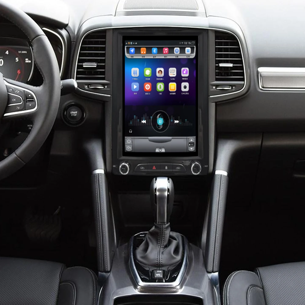 4G Lte вертикальный экран android автомобильный gps Мультимедиа Видео Радио плеер для Renault Megane koleos 2012- лет навигации