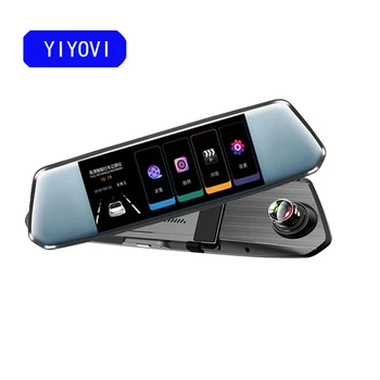 

YIYOVI Full HD 1080P Car Dvr Camera Auto 7 Inch Rearview Mirror Digital Video Recorder Dual Lens Registratory Camcorder