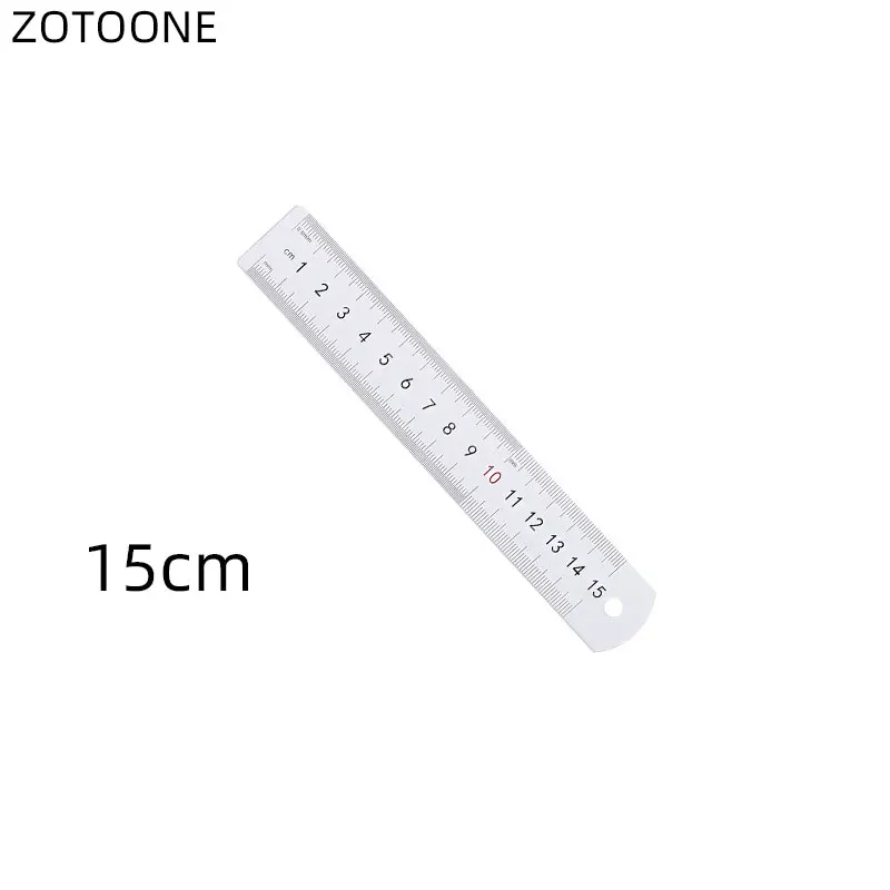 A15cm ZOTOONE размеры Великобритании, США, Канады аксессуары для вязания Иглы Калибр дюймов швейная Линейка Инструмент см 2-10 мм Размер измерения швейные инструменты G - Цвет: A15cm