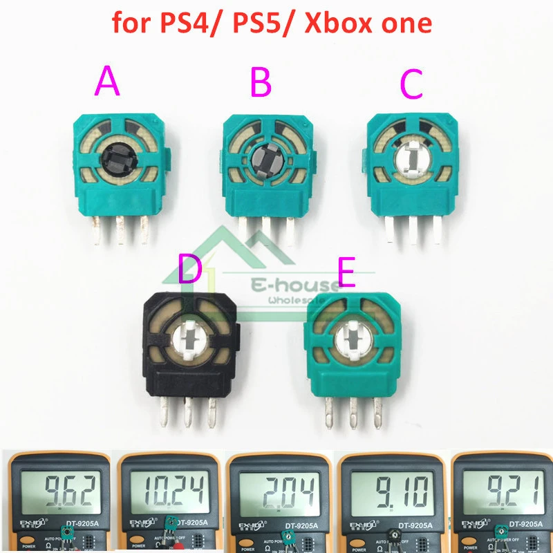 10pcs 3D Analog Axis Resistor Potentiometer for Playstation PS4 