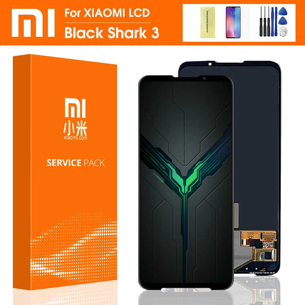 Дисплей 6 67 ''для Xiaomi Black Shark 3 сменный ЖК-дисплей с сенсорным экраном