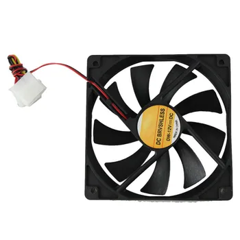 

4pin Computer Case Cooler 12V 12CM 120MM PC CPU Cooling Cooler Fan 120x120mm #T2