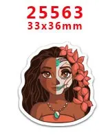 30 шт мультяшный персонаж плоское украшение из смолы PR 30312 - Цвет: 25563