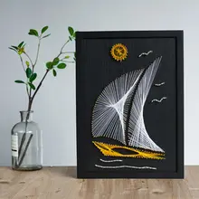 Ручной обмотки рисунок родитель-ребенок материал для упаковки своими руками декоративные поделки