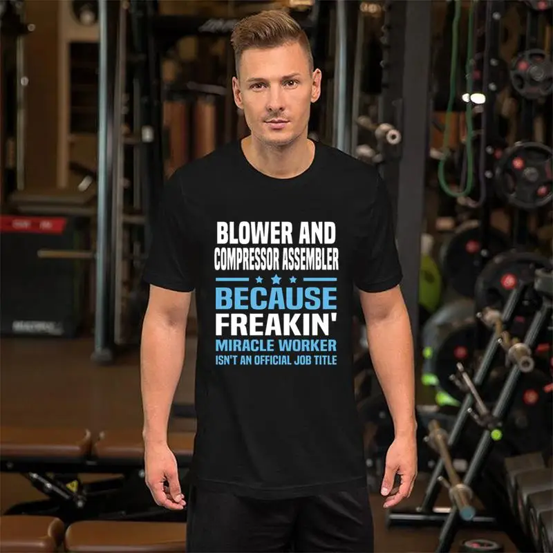 

Design Blower And Compressor Assembler t shirt plus sizes s-7xl Original snake print summer mens t-shirts